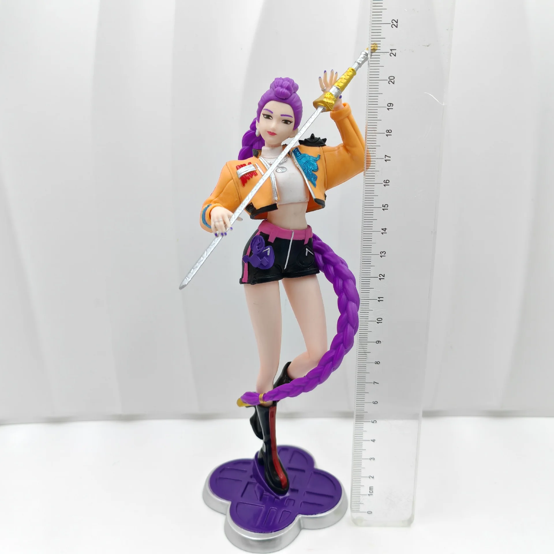 Hexenjagd-Team Rumi Mira Zoe Niedliche Schöne Mädchen-Actionfigur Anime-Charaktermodell Hochdetailliertes Desktop-Ornament Spielzeug Geschenk – Detail 19