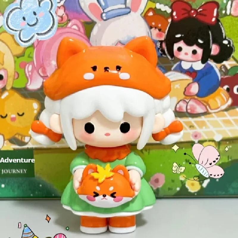 

New Uu Youyou Wonderland Adventure Series Blind Box Mini Kawaii Figure Cute Desktop Decor Collection Girl Children Birthday Gift