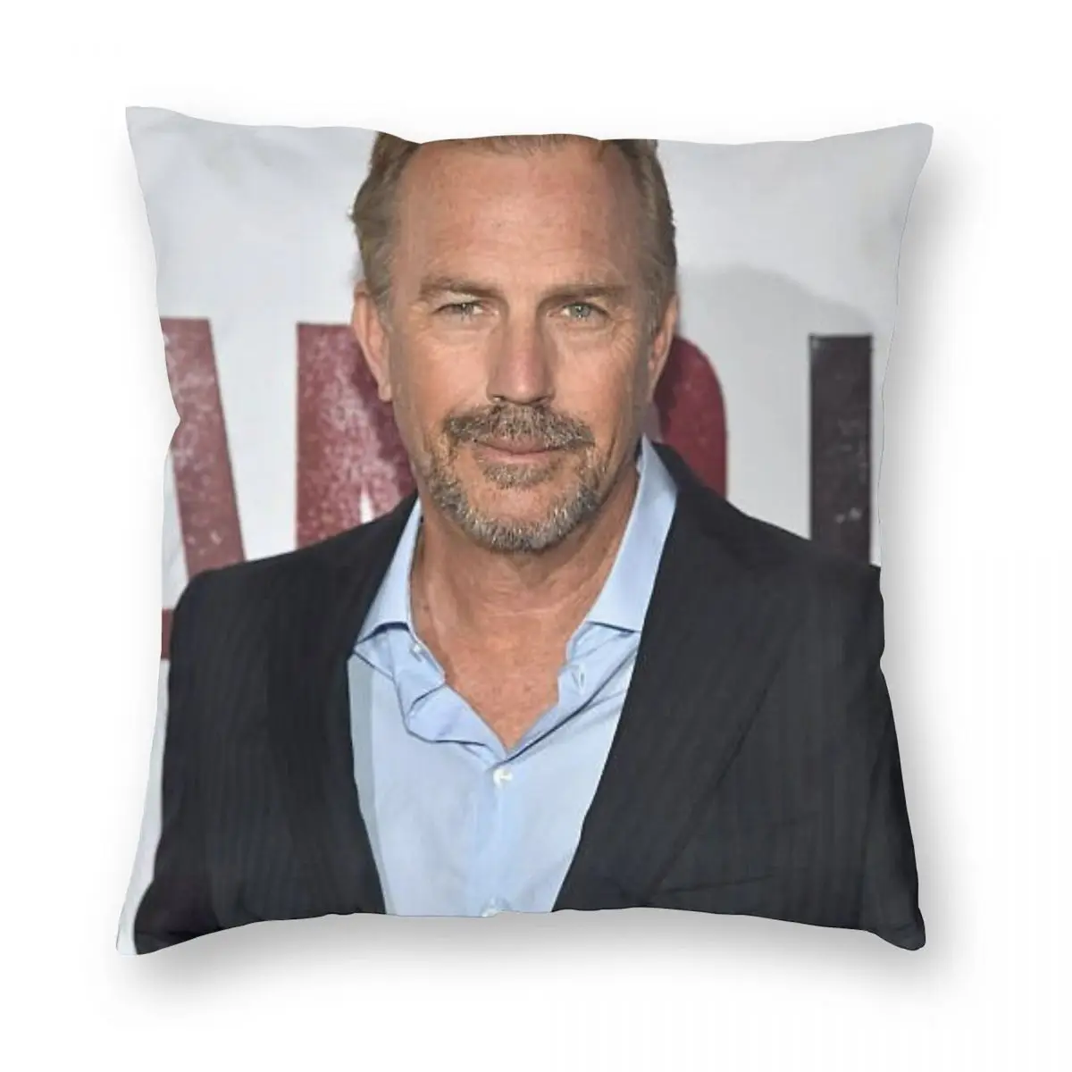 كيفين كوستنر-بوليستر كسوة وسادة مربعة من الكتان ، كسوة وسادة إبداعية بسحاب ، غطاء وسادة سرير ، ديكور #3