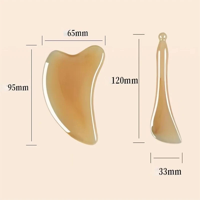 Skin Scraping Resin Gua Sha Massage Board Guasha Plate Face Eye SPA Massager Scrapers Tools For Face Neck Back Body Legs