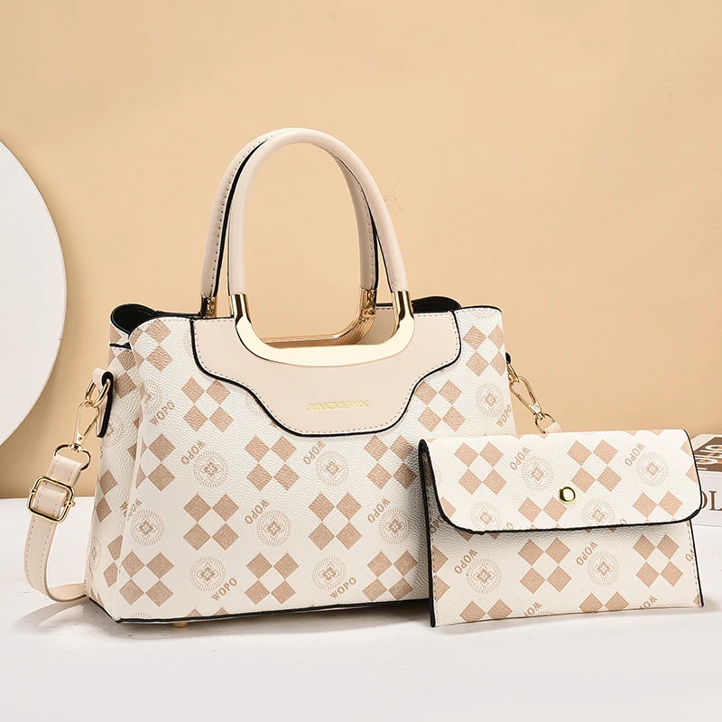 

Stylish and simple senior women's portfolio bag, the texture of a large capacity single shoulder crossbody bag, lightweight bag