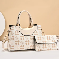 Stylish and simple senior women's portfolio bag, the texture of a large capacity single shoulder crossbody bag, lightweight bag