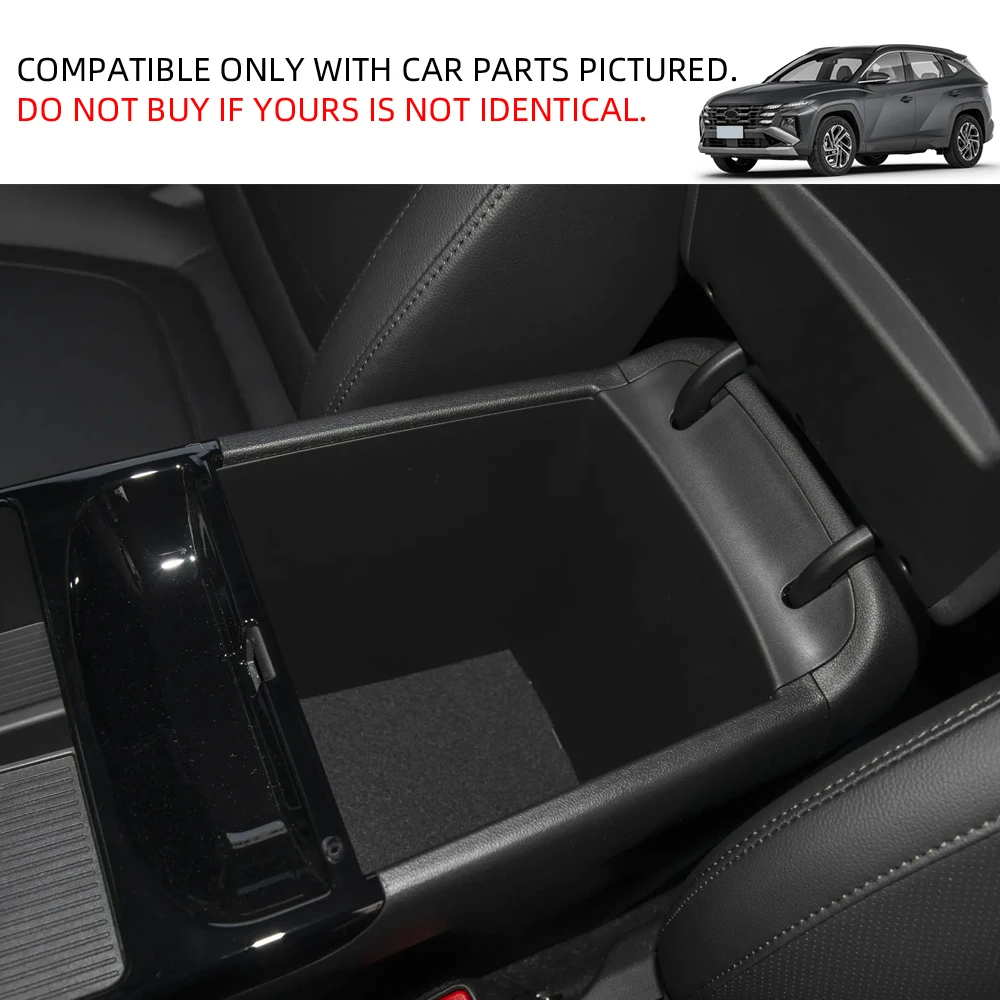 Auto-Mittelkonsolen-Organizer für Hyundai Tucson 2025 2026 – Armlehnen-Aufbewahrungsbox, Ablagefach, Auto-Innenausstattung – Detail 1