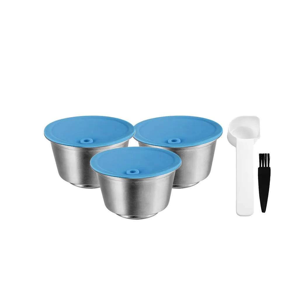 RECAFIMIL Wiederverwendbare Kaffeekapseln Dolce Gusto Recycling-Kapsel für Nescafe Piccolo xs Repuesto, nachfüllbarer Kaffeefilter aus Edelstahl 9