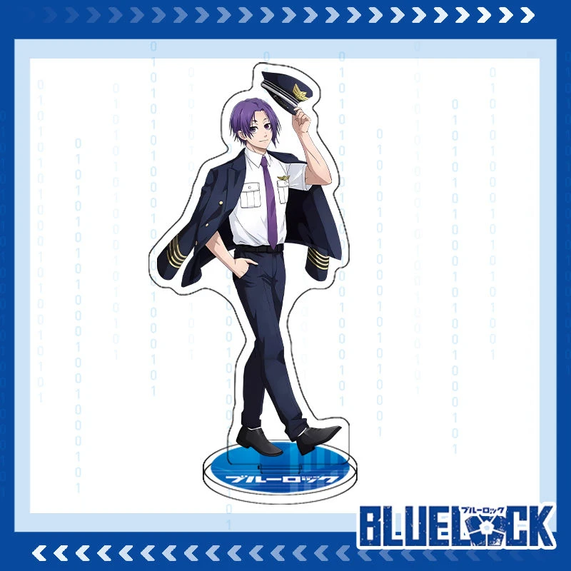 Anime Bue CK Isagi Yoichi Bachira Meguru Seishiro Nagi Cosplay Staande Plaat Acryl Figuur Stand Accessoires Ornament Props