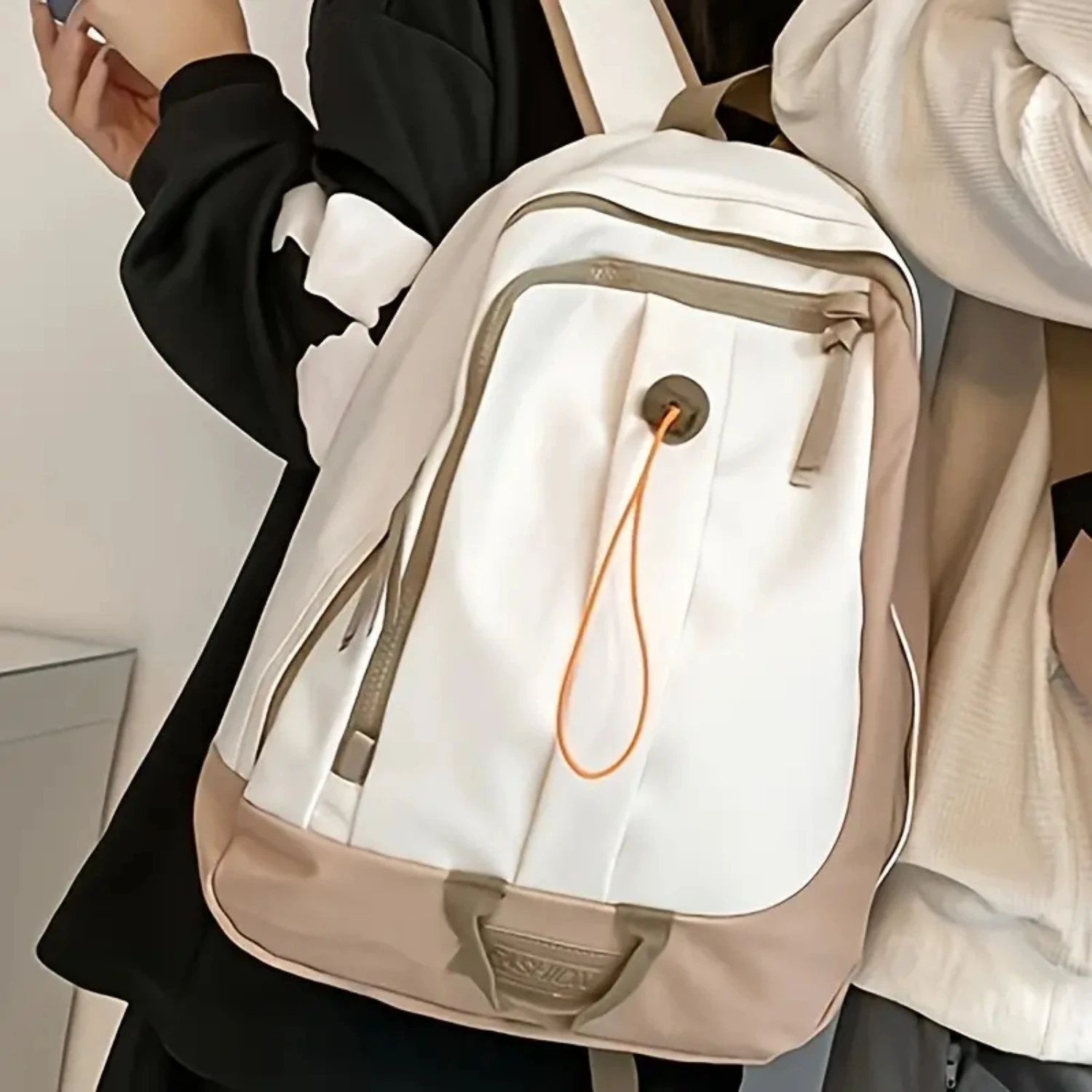 

Men's Backpack Schoolbag,Oblique Backpack