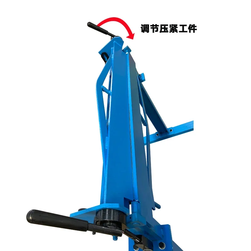 2.5*1220mm Metform manual sheet bending folding machine plate bender for sheet metal working