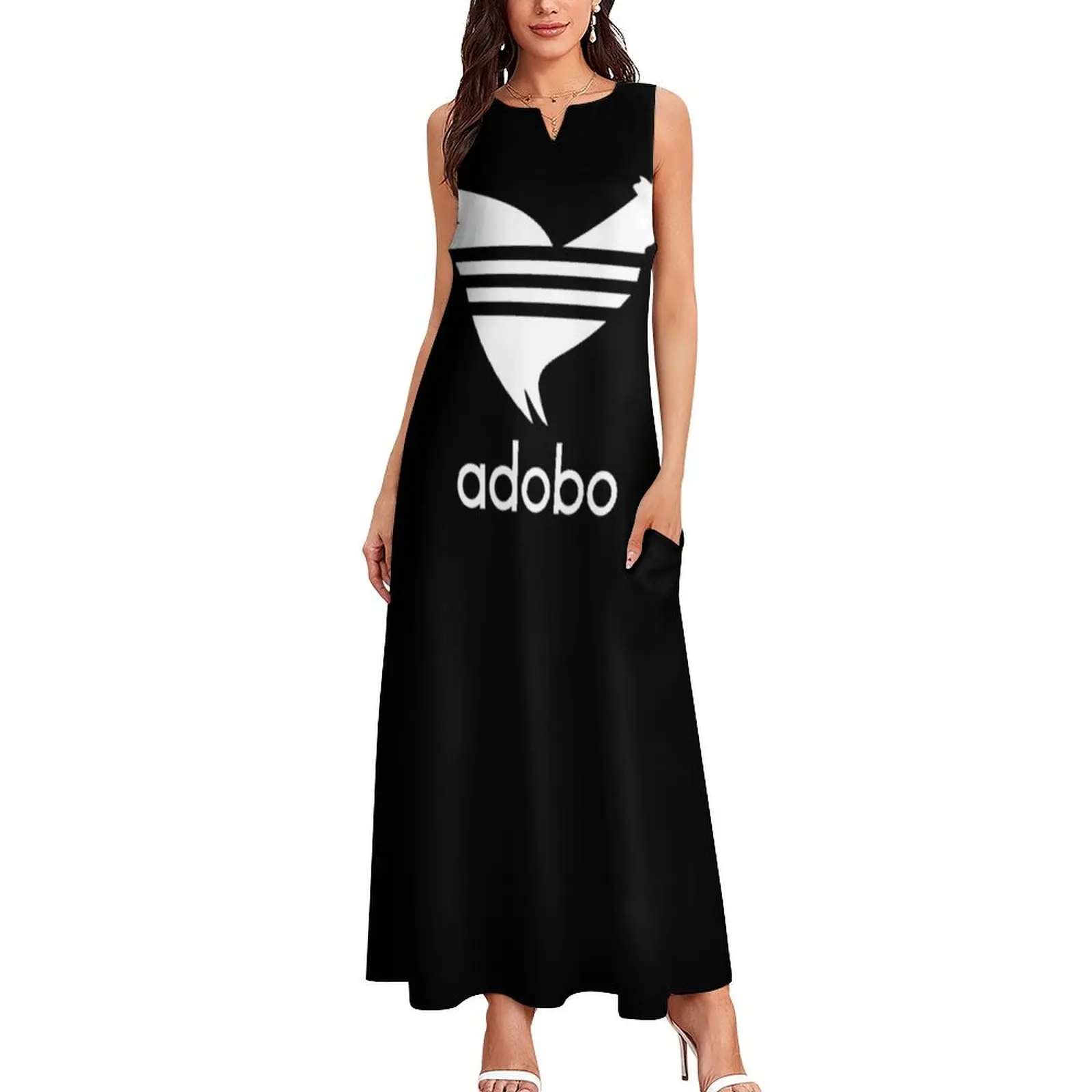 Chicken Adobo Long Dress dress dresses Woman dresses women's evening dress 2025