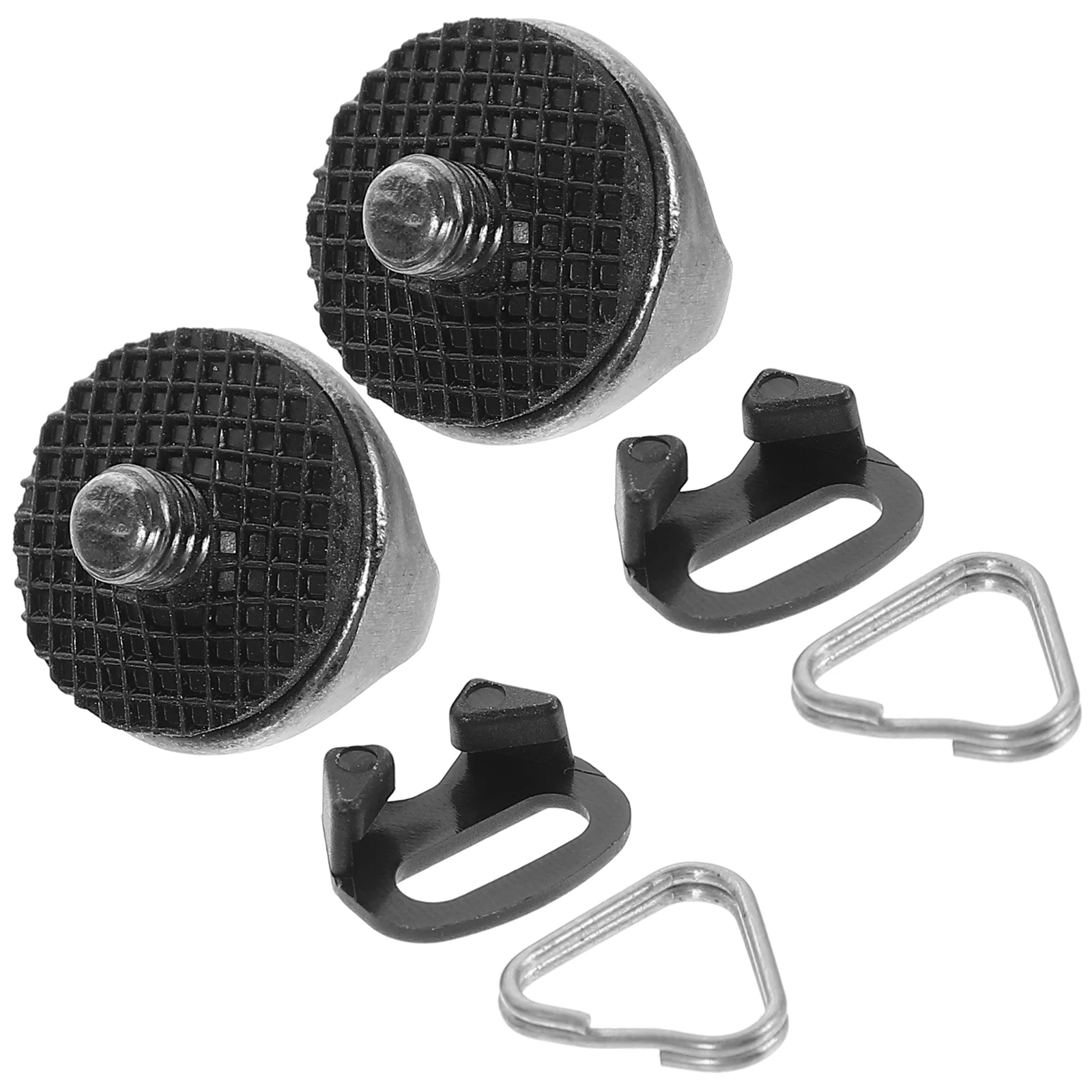 

1 Set 1/4-20 Thread Camera Screw Rubber Washer Triangle Hook Wrist Strap Fixing Screw For Dslr Mirrorless Camera Shoulder Neck