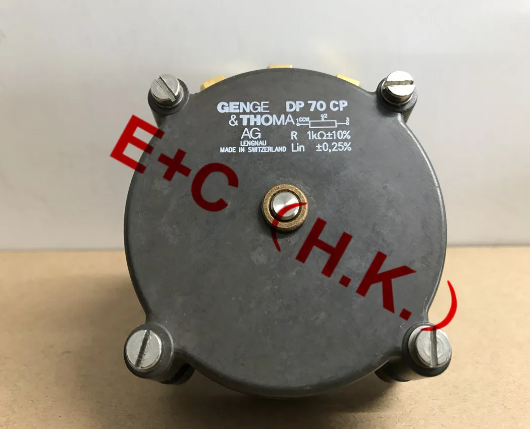 

Потенциометр регулятора скорости точечного DP70CP 1K Швейцария GENGE & THOMA