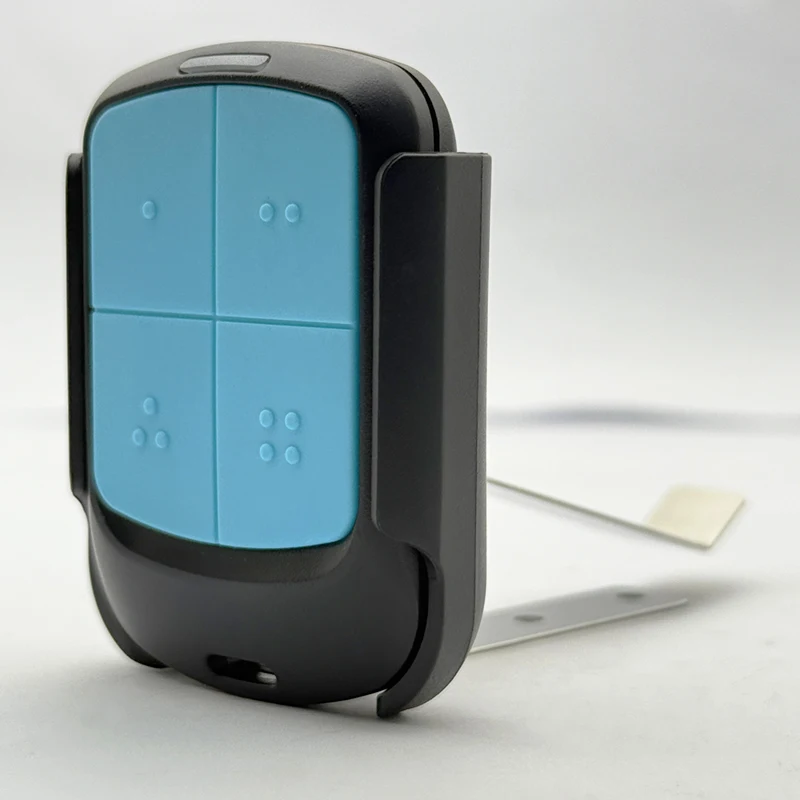 ROGER E80 TX52R TX54R H80 TX22 M80 TX44R TX12 TX14 433.92MHz 복제용 클립이 있는 새 차고/게이트 리모컨 복제기