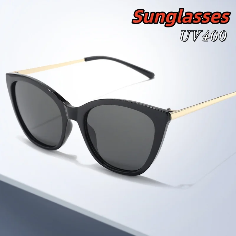 

Woman's Retro Modern Cat-Eye Sunglasses Men 2026 Y2K Sweet and Cool Spice Girl Luxury Outdoor Activities UV Resistant Glasses