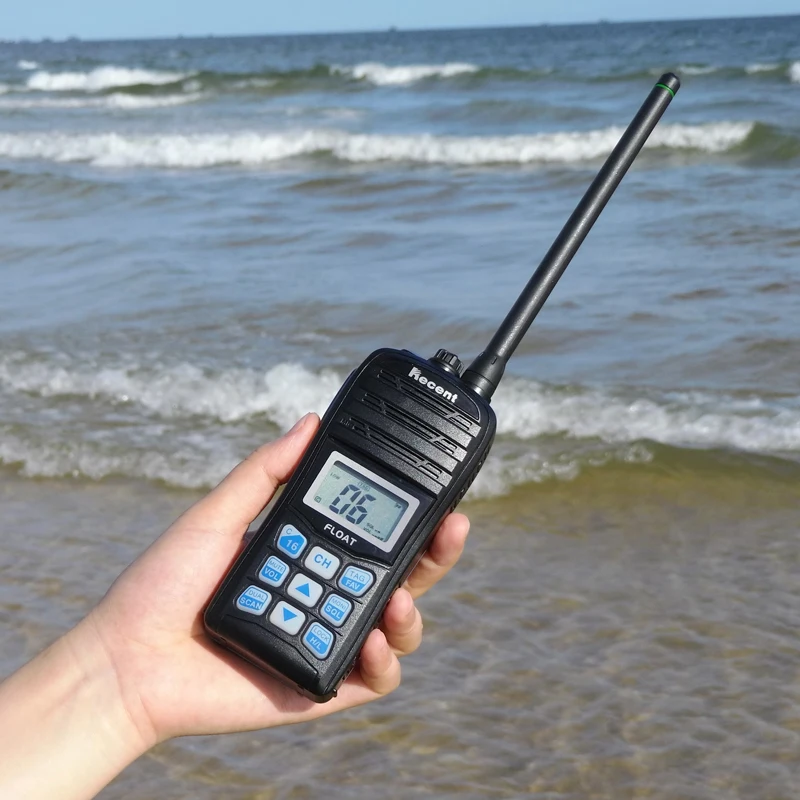 Long Range 50 Miles RS-35M VHF 5W Underwater Walkie Talkie Marine Waterproof Ipx8 H076