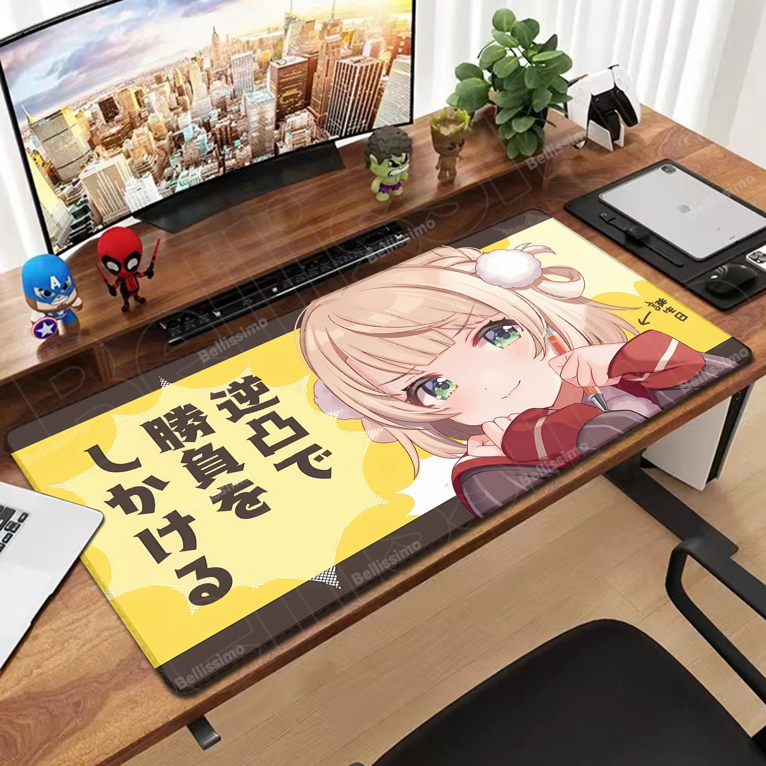 

Mouse Pad Shigure Ui E-sports players Game PC Accessories Game Keyboard Mousepad Gamer Rubber Desktop Mat Decoration Deskmat