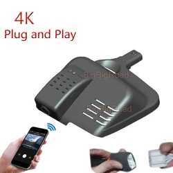 4K Plug And Play For Nissan Qashqai J10 J11 2016 - 2019 / 2017 Renault Kadjar Car Video Recorder Wifi DVR Dash Camera FHD 2160P