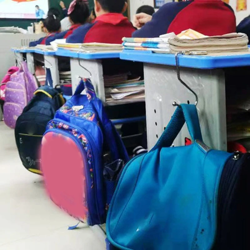 Gancho plegable portátil para bolso de mujer, colgador de mesa, organizador de bolso, escritorio de oficina, 1 piezas