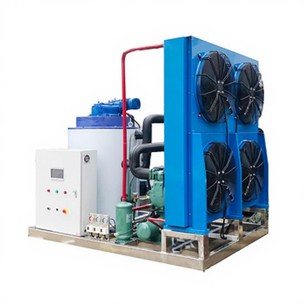 High Quality Energy Saving Low Power Consumption Flake Ice Machine 5Tons  Ice Generator