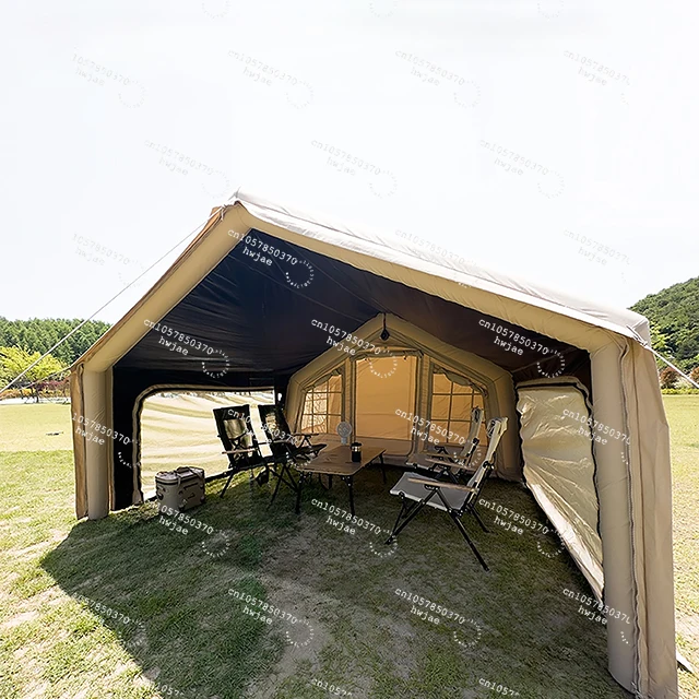 Large Outdoor Family Camping Inflatable Tent Accessories, Hot Selling Outdoor Adventure Equipment, Perfect for Family Camping