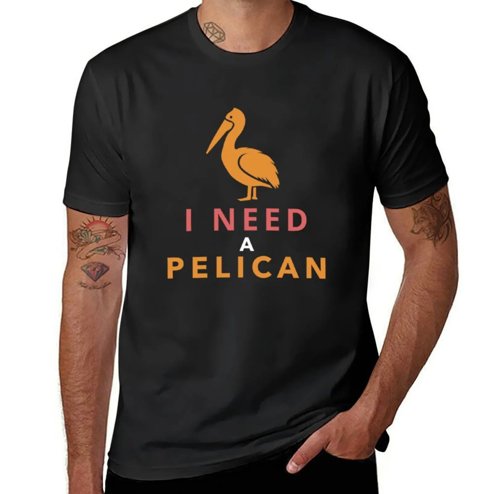 

Pelican Animal T-Shirt vintage sweat blacks Blouse t shirts for men