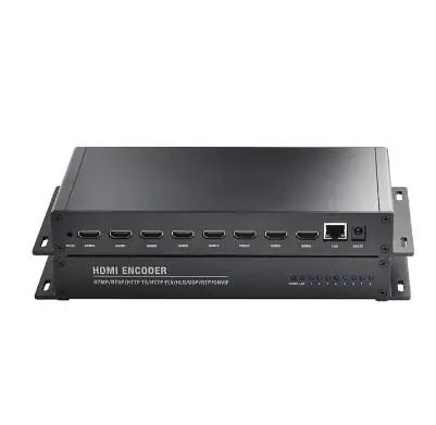 

8 Port IP Encoder H265 /H264 for CCTV Live Broadcast