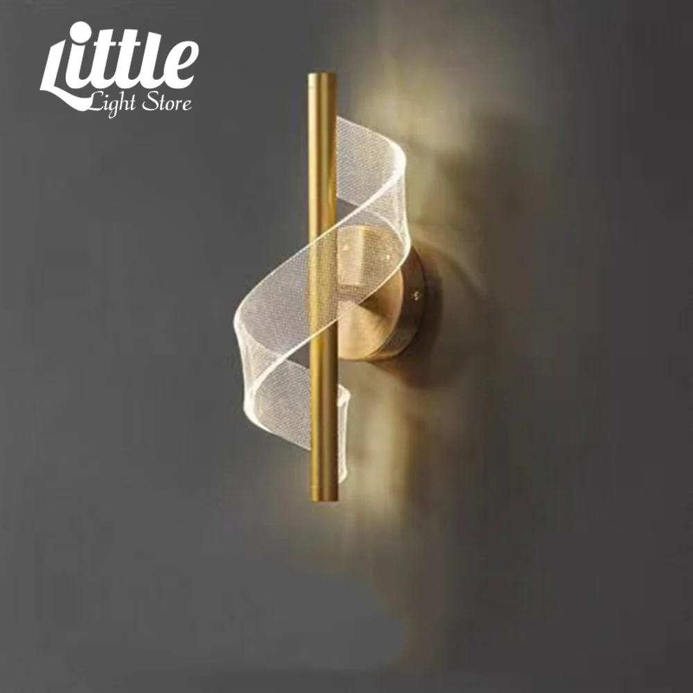 

Modern LED Candlestick for Bedroom, Wall Lamp for Home Interior Decoration, Living Room/study, Nordic Decoration