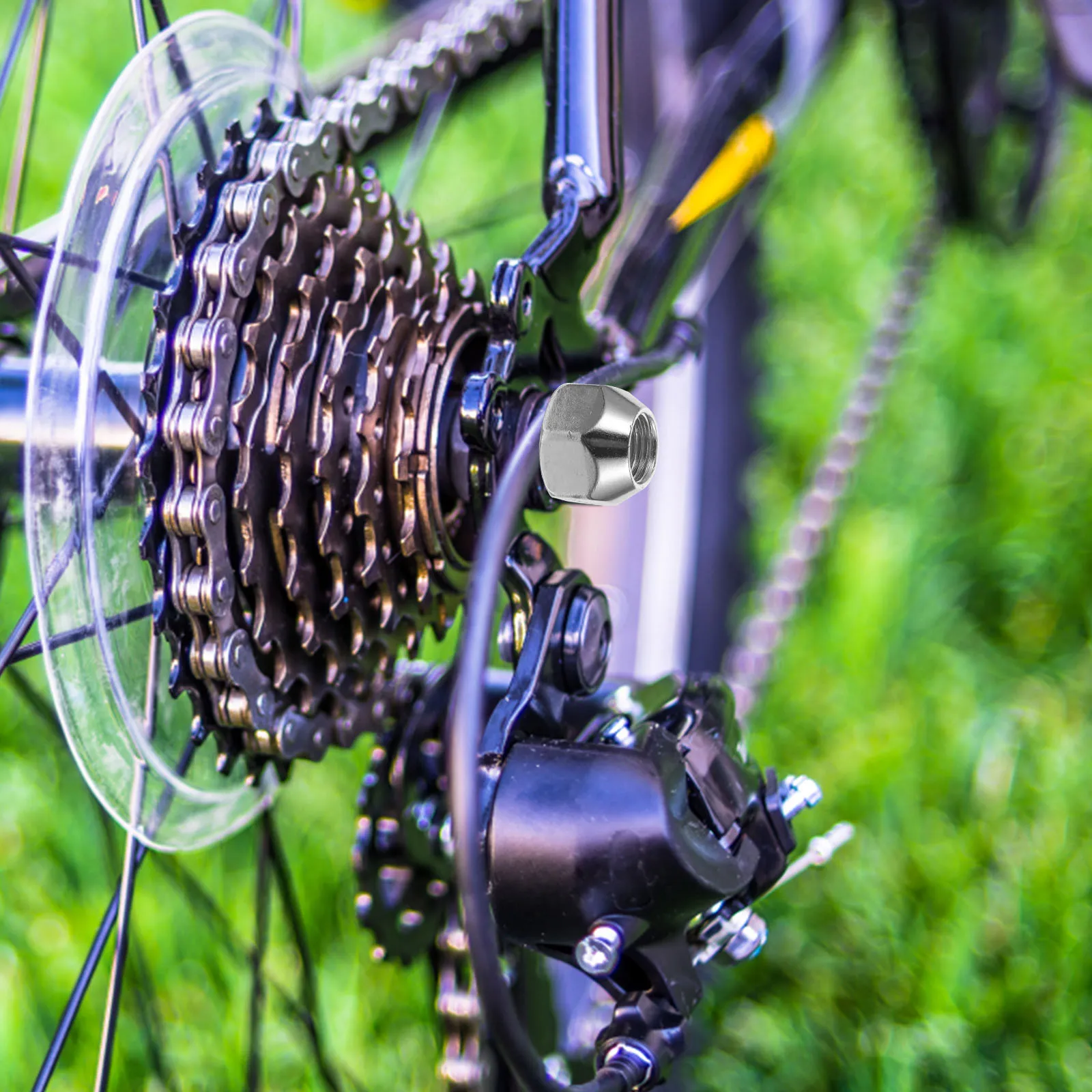 

10pcs Lug 1/2-20 M14X1.5 For Trailer Wheels Tires Lug Nuts For Trailer Tires Carbon Steel Wheel Fasteners Replacement Auto