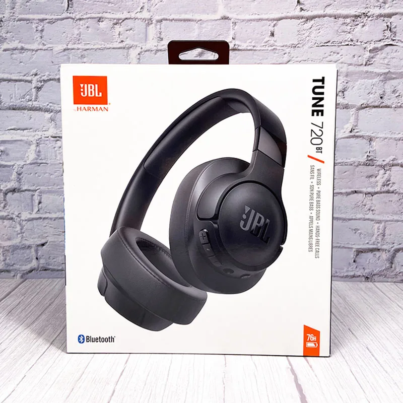 JBL TUNE 720BT سماعة بلوتوث لاسلكية فوق الأذن، زر إلغاء الضوضاء النشط، تشغيل ستيريو على الوجهين، تصميم قابل للطي #6