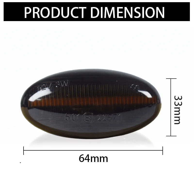 2 uds Led دينامليكو سينال دي جيورلوامبارا دي لوز دي موضعيا الجانبي الفقرة بيجو 1007 107 206 307 407 607 الخواص الاجتماعي الفقرة Ci