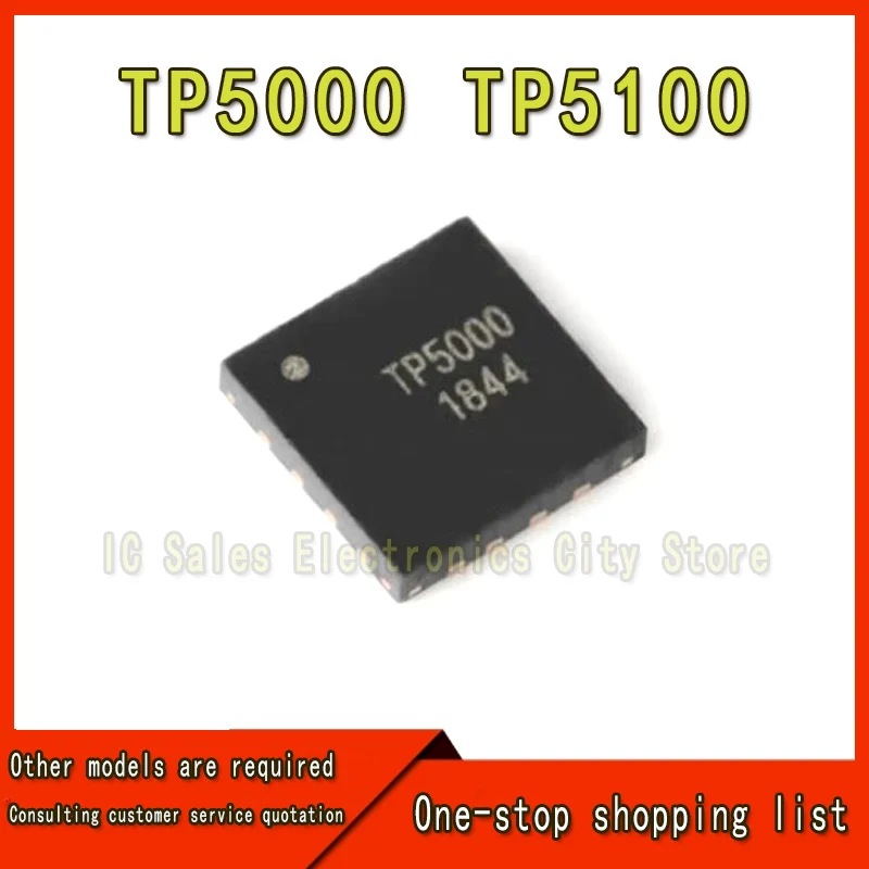 (5 stuk) 100% Nieuwe TP5000 TP5100 QFN-16 Chipset