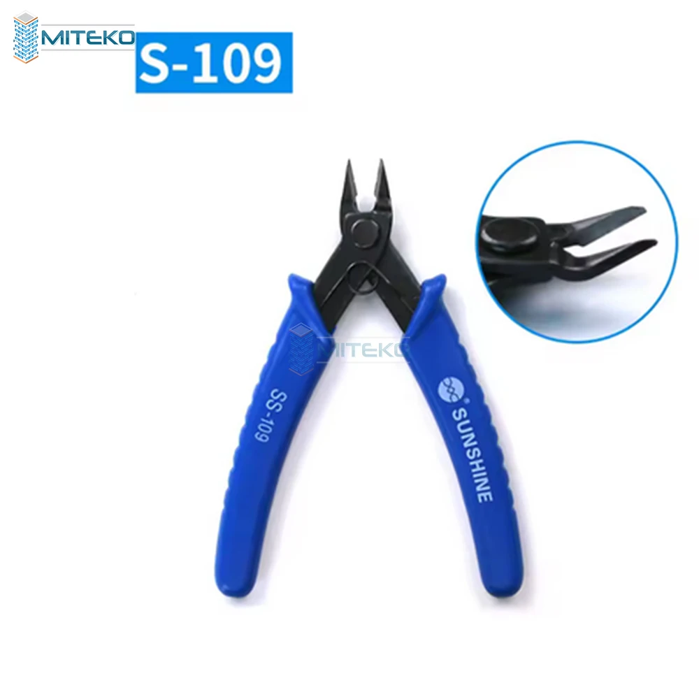

Многофункциональные мини-плоскогубцы SUNSHINE SS-109: диагональные кусачки, инструмент для зачистки проводов, стриппер, обжимной инструмент, нож для ремонта кабелей