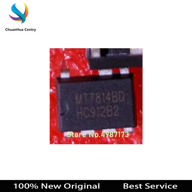 10ชิ้น/ล็อต MT7814BD DIP7ใหม่และต้นฉบับสต็อก