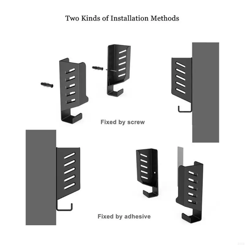Einstellbarer Tablet -Telefon -Wanddock sicherer mit optionaler Schraubinstallation 83CF