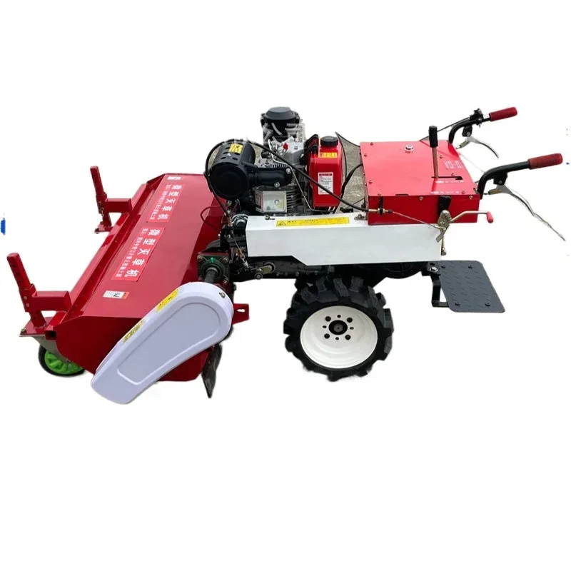 Mesin Pemotong Rumput Dorong Mini Empat Roda