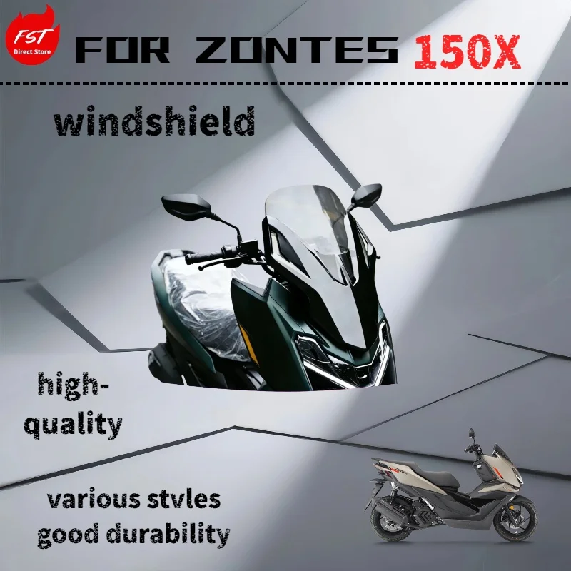 

For ZONTES 150X modified windshield, motorcycle modification parts.