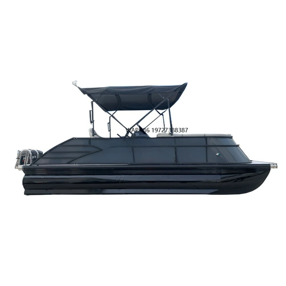 

24 Foot Cheap Party Barge Pontoon Boats for Sale Best Family Pontoon Boat Catamaran Ponton Boat