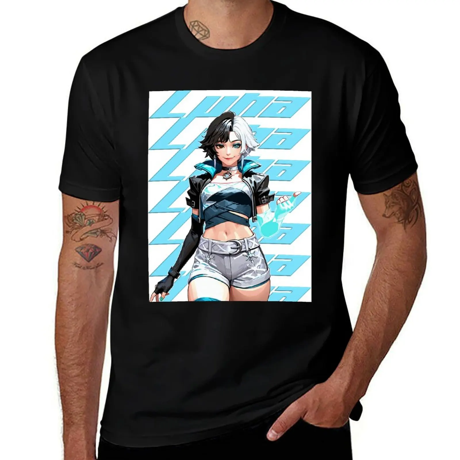 

(Unofficial) Luna Artwork T-Shirt T-shirts man funny costumes oversized Louboutins outfits for men