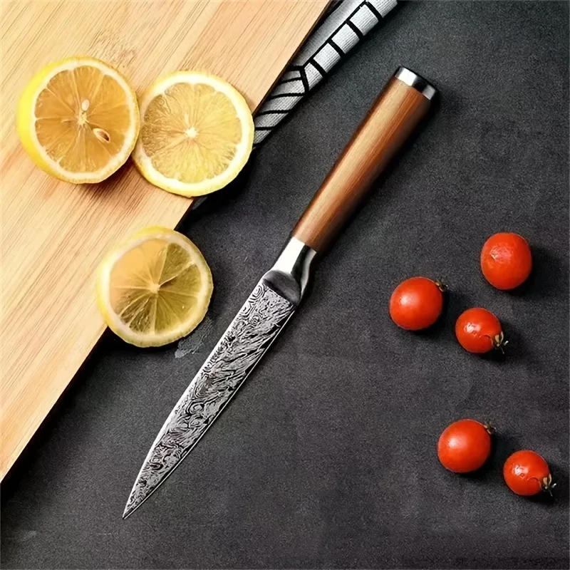 Stainless steel fruit knife paring knife chef knife household stainless steel slicing knife sharp and durable