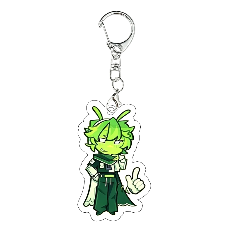Unstabile Universum Acryl-Schlüsselanhänger PrinceZam Schlüsselring Studenten Kawaii Taschenanhänger Cartoon LettuceK Wemmbu Charm Hängende Ornamente – Detail 8