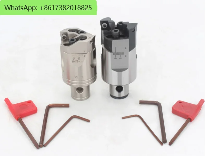 Precision double-edged rough  head boring cutter CNC adjustable rough boring shank RBH fine adjustment boring head