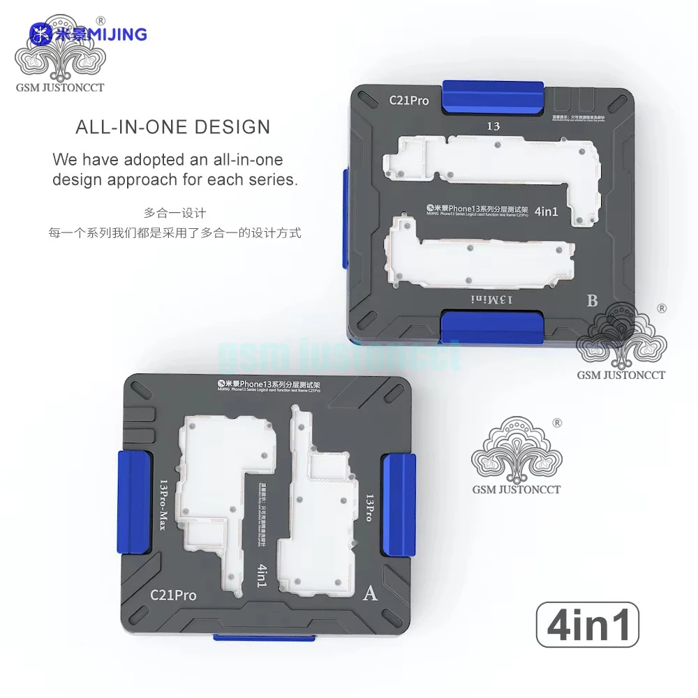 

MiJing C21 Pro Motherboard Middle Layer Tester Platform For IPhone 13 Pro Max 13Mini Logic Board Lower Middle Frame Repair Tools