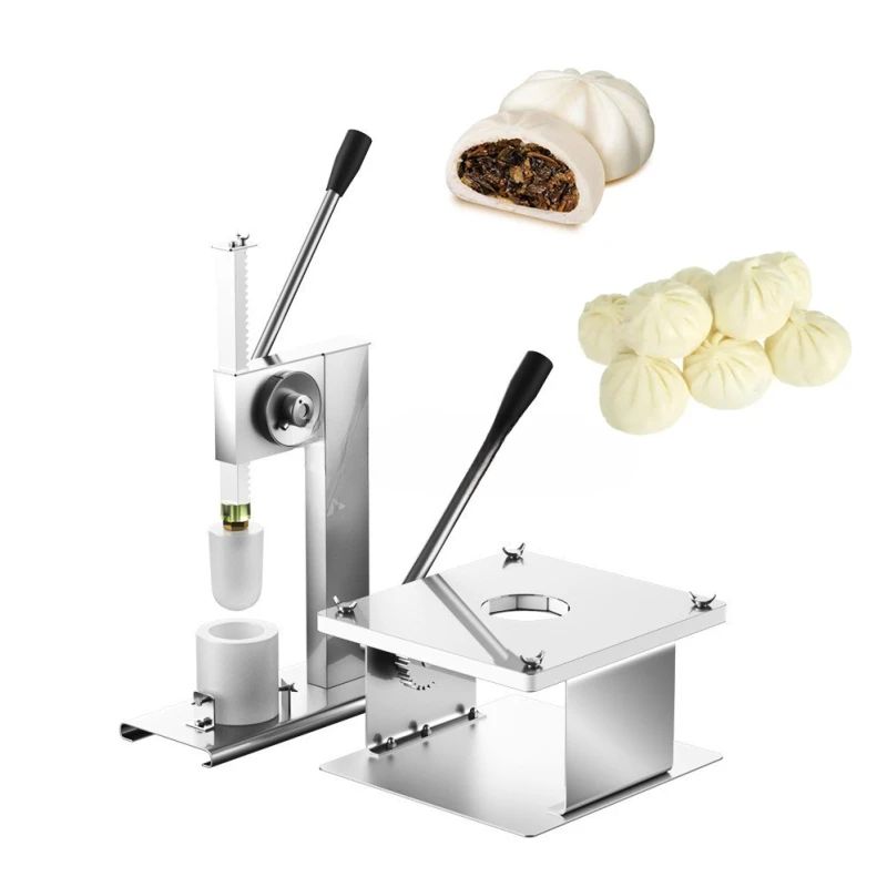 Hot sale manual Small dumpling momo baozi making machine steamed stuffed bun machine in Nepal India