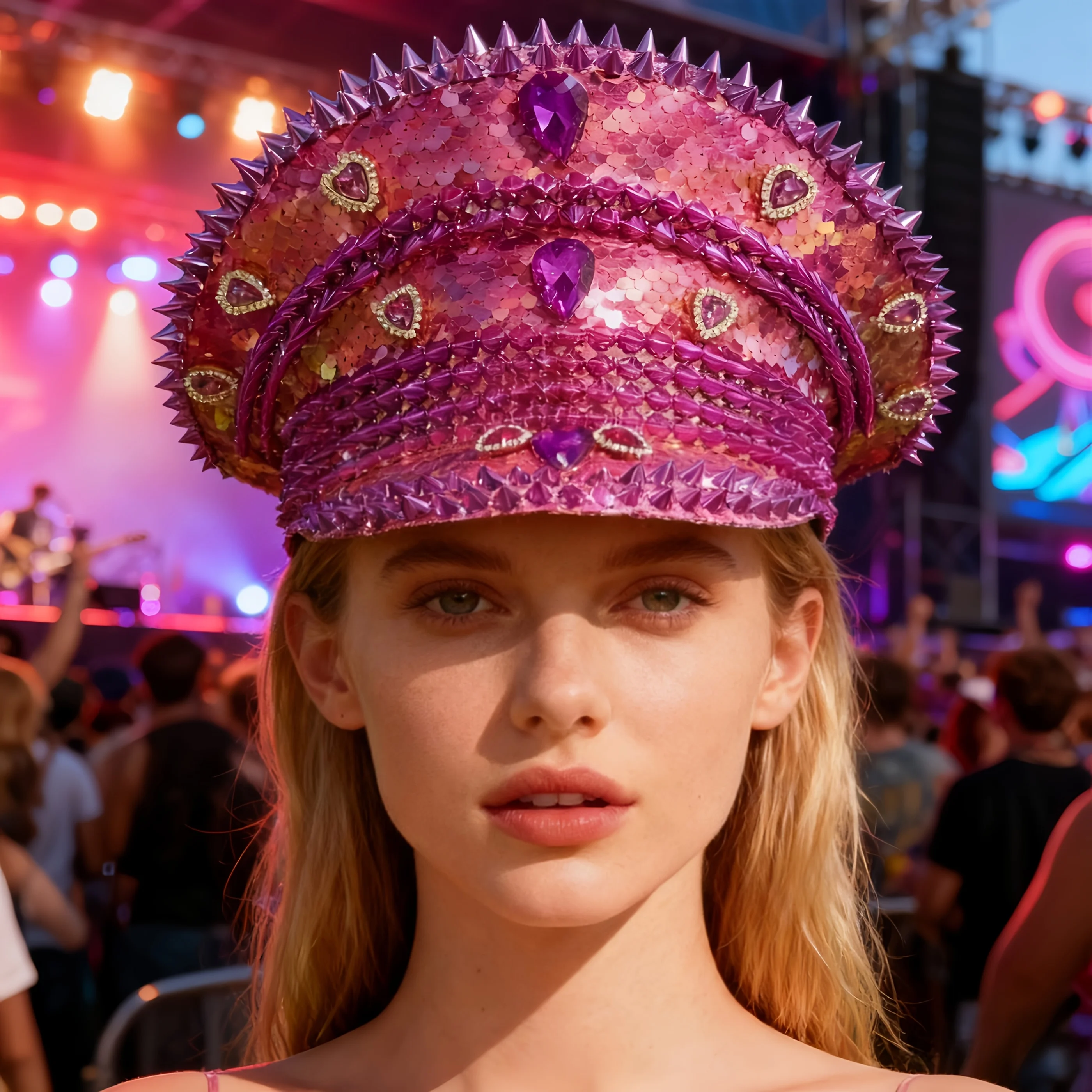 

HongLuan розовая карнавальная шляпа капитана Марди Гра для женщин музыкального фестиваля, аксессуары для рейв-фестив и вечерние кепки для мужчин