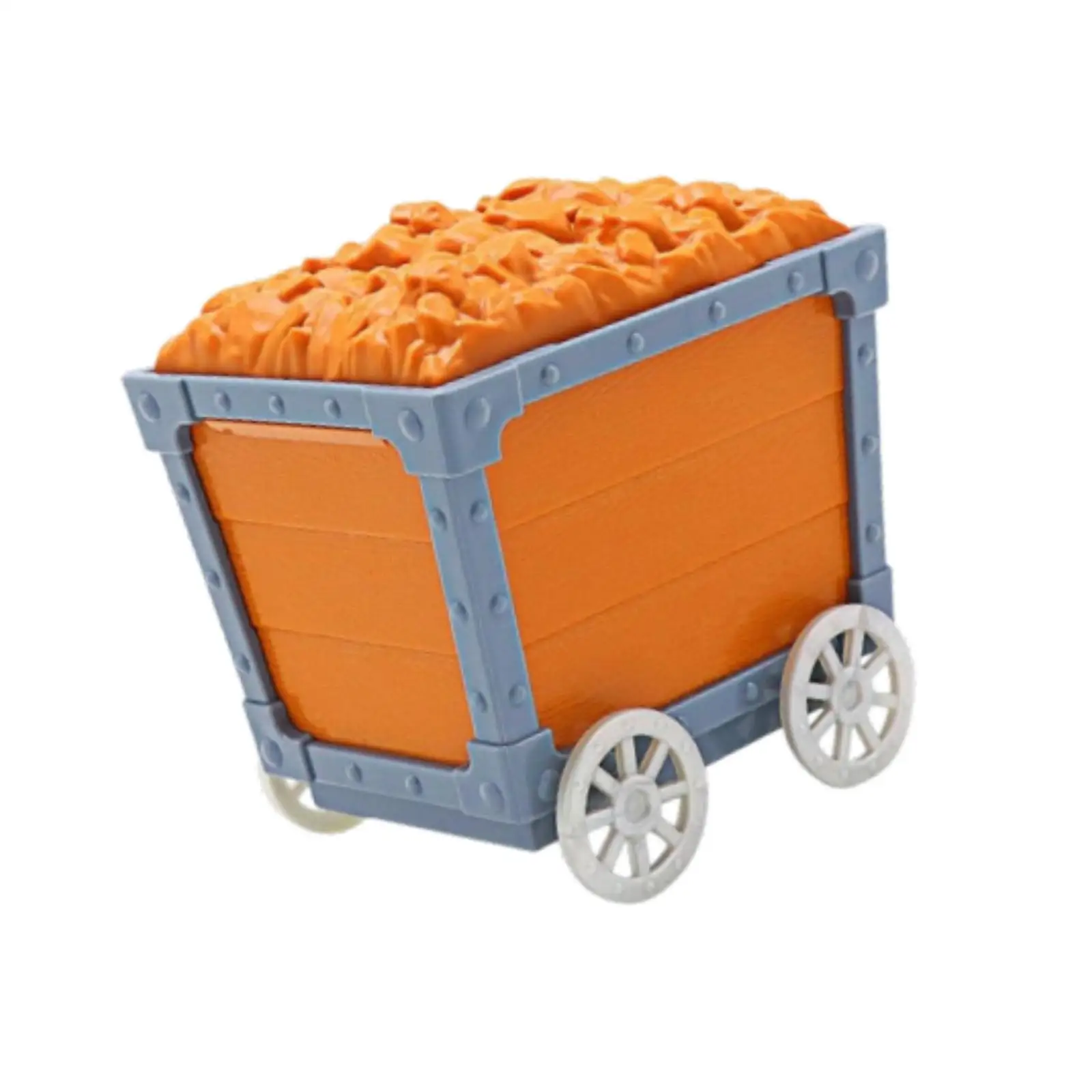 Mine cart ornament party deliveries gift home decor tender desktop -decoration