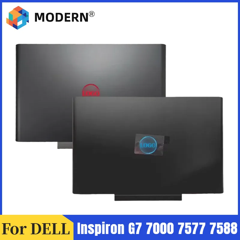 New Original 05H0F0 5H0F0 Black(Blue Logo) For Dell Inspiron G7 7000 7577 7588 Lcd Cover Top Case Rear Lid Back Cover A Cover