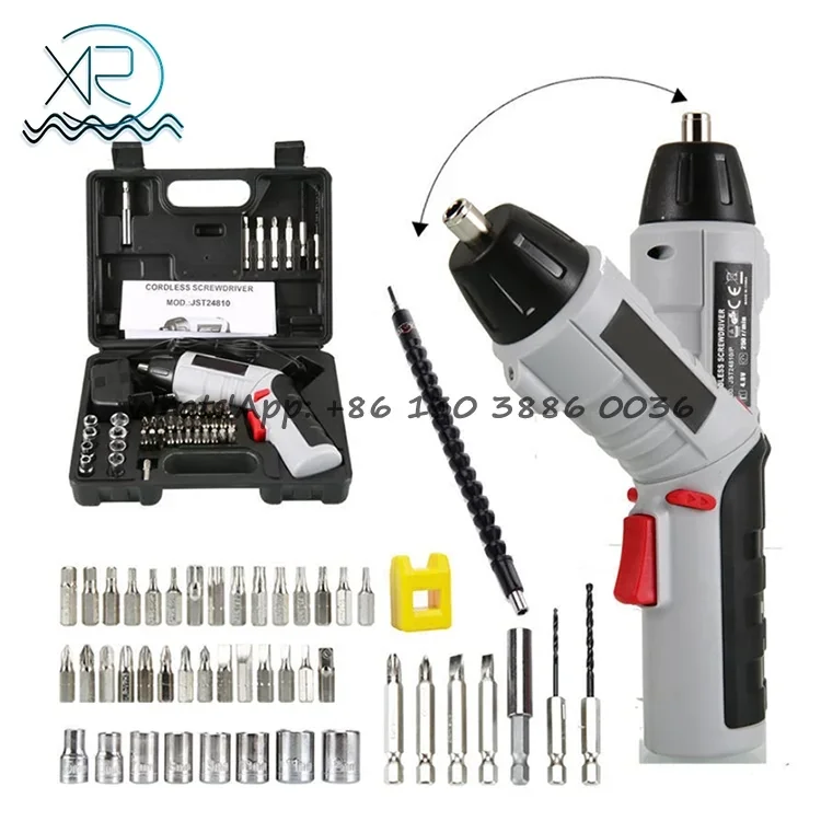 4.2V Electric Screwdriver Rechargeable Drill Power Tools Handheld Drill Lithium Battery Charging Mini Cordless Screwdriver