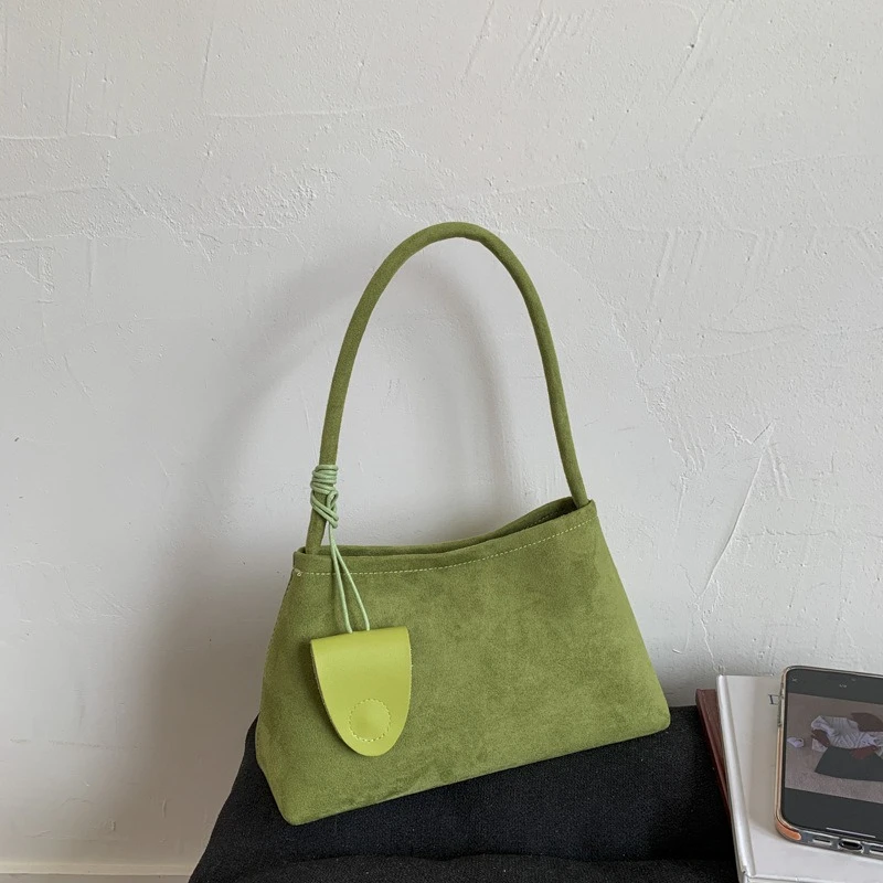 

Suede Designer Handbags for Women 2026 Branded Fashion Pu Leather Woman Tote Shopper Bag Hand Bags Ladies Shoulder Underarm Bags