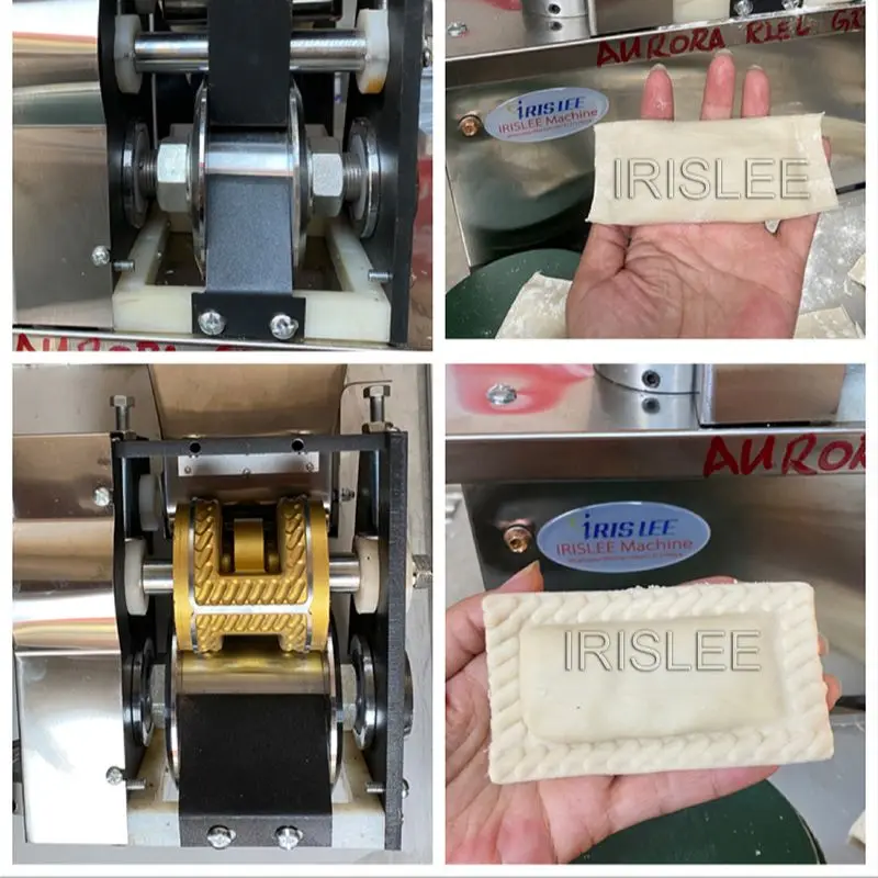 Fabryka 110V/220V mały rozmiar automatyczny maszyna do pierogów elektryczny/maszyna do produkcji samosy Empanada