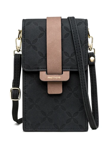 Imagen 1 del producto Cartera para teléfono móvil, bolso de hombro de alta gama, japonés y coreano, PU, hebilla de yeso, vertical, gran capacidad, novedad de verano 2023