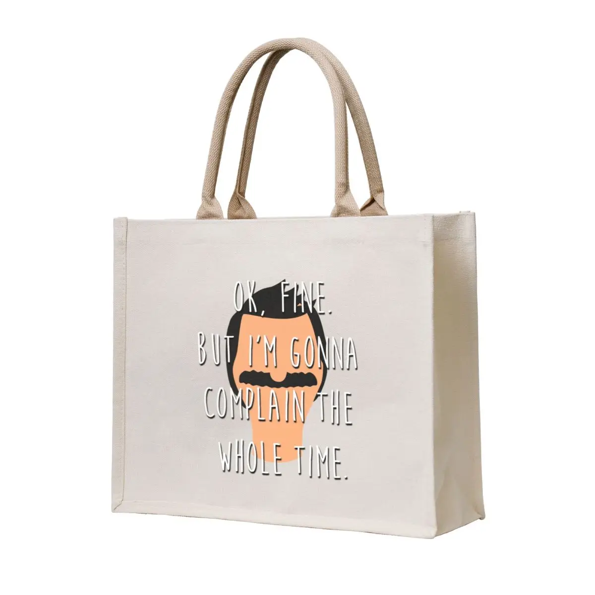 

ok fine Tote Bag tote bag men's tote bag for beach