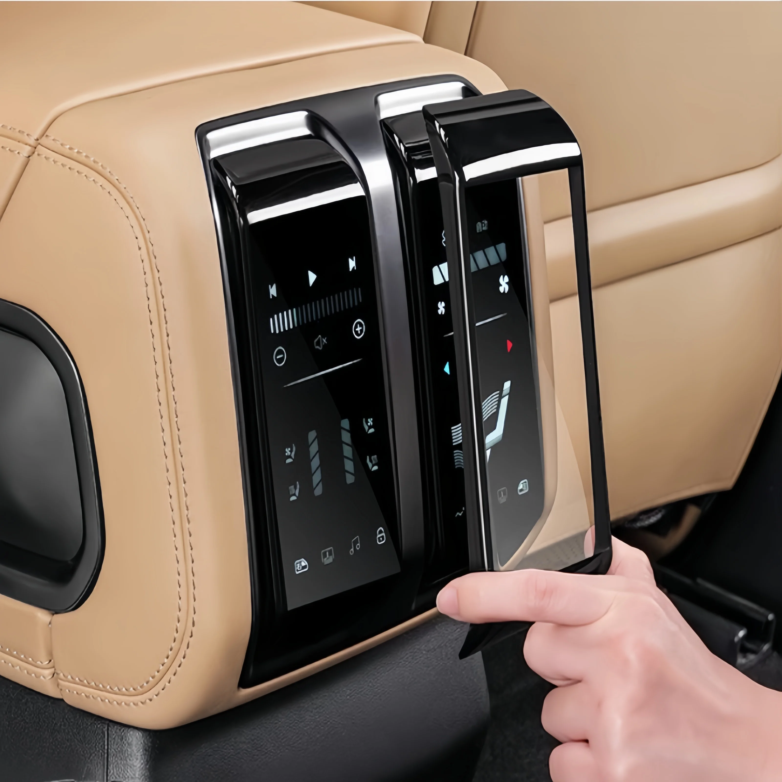 For BYD  Leopard 8 Rear Screen Protector Central Control Screen Interior Protection Film  Formula Leopard 8 Modification